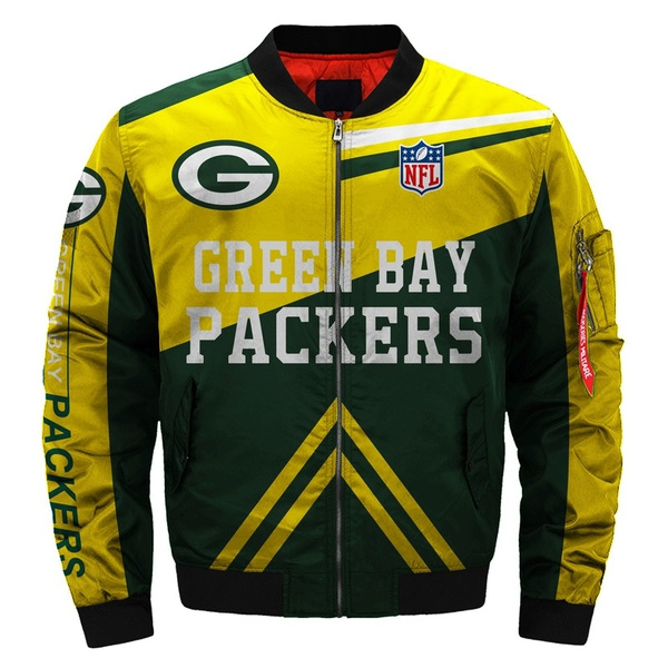 Green Bay Packers puffer jacket - packersfanhome.com