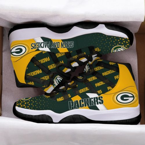 Green Bay Packers shoes mens 2021 - packersfanhome.com