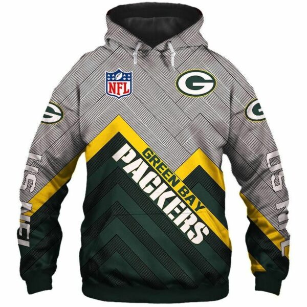 Green Bay Packers zip up hoodie