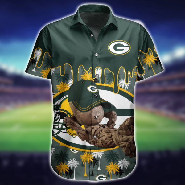 NFL Green Bay Packers Groot-Hawaiian shirt