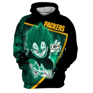 NFL Green Bay Packers hoodie Dragon ball