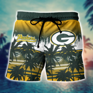 Yellow Packers shorts