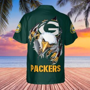 NFL Green Bay Packers Patriot Hawaiian shirt