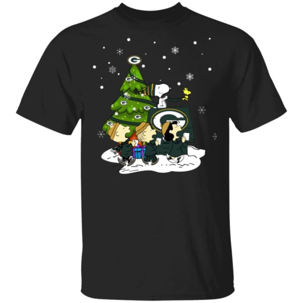 Snoopy The Peanuts Green Bay Packers Christmas Sweater - packersfanhome.com